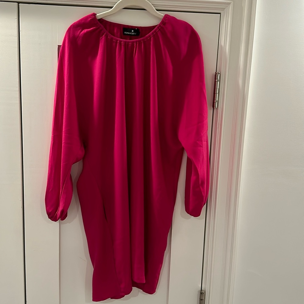 Pomander Place Eliza dress in hot pink